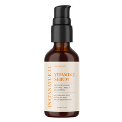 Suero InstaNatural Vitamina C con envase bomba para aplicación precisa.