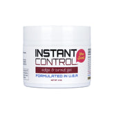 Instant Control Edge & Braid Gel application view showing smooth edges with flexible hold.
