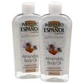 Instituto Español Almond Body Oil 2-pack front view for smooth, hydrated skin