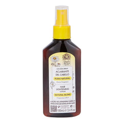 Intea Camomila Blonde Spray bottle demonstrates at-home lightening with chamomile