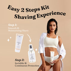 IntiMD Coochy Plus after shave mist bottle offers a refreshing post-shave finish.