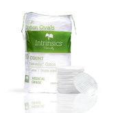 Intrinsics Premium 3-inch cotton rounds in packaging for spa-grade home use.