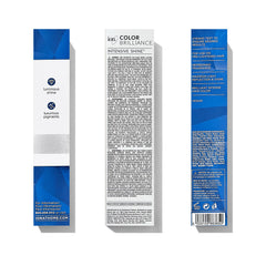 Ion Permanent Brights Sapphire packaging shows vegan, cruelty-free color options.