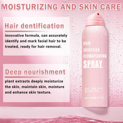 IONSGAKO body hair identifying spray helps reveal hair on arms and legs