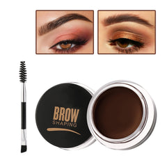 IONSGAKO Pomada para cejas: crea la forma deseada discretamente con su cepillo integrado.