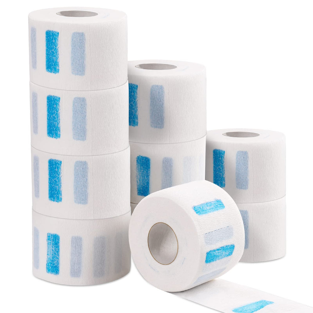IOOROSE disposable barber neck strip roll protects skin during haircuts and coloring