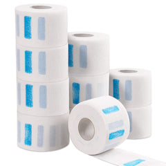 IOOROSE disposable barber neck strip roll protects skin during haircuts and coloring