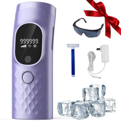 Iouniya laser hair removal front view for convenient at-home treatment.