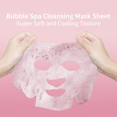 IREV Deep cleansing bubble mask close-up showing pore care.