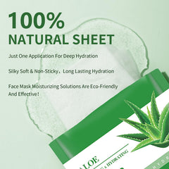 IREV hydrating mask image suggests moisture for dry and sensitive skin