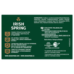Irish Spring Original soap bar lathering to reveal refreshing foam