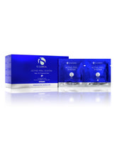 iS CLINICAL Active Peel System Step One application, prepping skin for exfoliation
