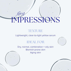 iS CLINICAL Active Serum drops on palm ready for facial application