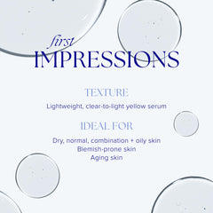 iS CLINICAL Active Serum pump application shows a cooling tingling sensation