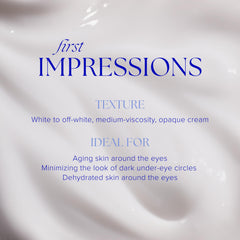 iS CLINICAL Youth Eye Complex tube shows creamy texture for smooth under-eye application.