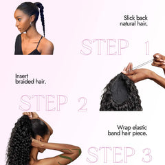 Isaic soft-touch ponytail hair extension feels realistic and comfortable all day