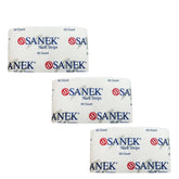Isdream SANEK neck strips, soft absorbent tissue catching loose hair for a clean neck area.