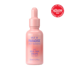 Isle of Paradise dropper close-up for easy, customizable tanning