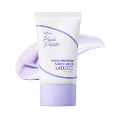 ISNTTREE Onion Newpair protector solar 50 ml, protección diaria SPF 40 para piel sensible