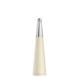Issey Miyake L'Eau d'Issey bottle close-up with a timeless feminine silhouette.