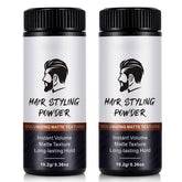 ISUNRISE polvo peinado para hombre aporta textura y volumen.