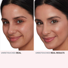 IT Cosmetics Bye Bye Pores Bronzer texture swirl demonstrating pore diffusion.