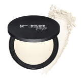 IT Cosmetics Bye Bye Pores pressed powder compact—a pore-blurring, skin-smoothing finish.