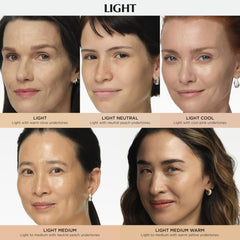IT Cosmetics CC+ Nude Glow texture application video shows lightweight coverage.