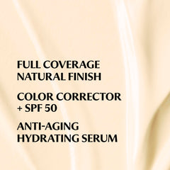 Silky-textured swatch of IT Cosmetics CC+ Cream on skin.