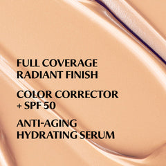 Texture close-up reveals creamy hydration for dry or mature skin