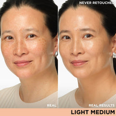 Swirled texture of IT Cosmetics CC+ Nude Glow showing luminous finish.