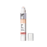 IT Cosmetics Do It All Radiant Concealer bottle close-up with silky texture and radiant finish.