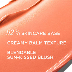 IT Cosmetics Sun Blossom bronzer swatch in Sun Bronze for warmth and dimension
