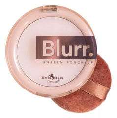 Italia Deluxe Blurr Unseen Touch Up Set for quick on-the-go mattifying touch-ups.