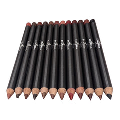 Italia Deluxe conjunto 12 lapices delineadores marrones para combinar con cualquier labial