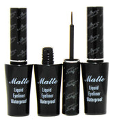 Italia Deluxe Matte Liquid Eyeliner with fine tip for precise lash-line design.