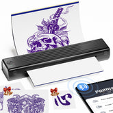 Itari A886 tattoo stencil printer front view for mobile artists