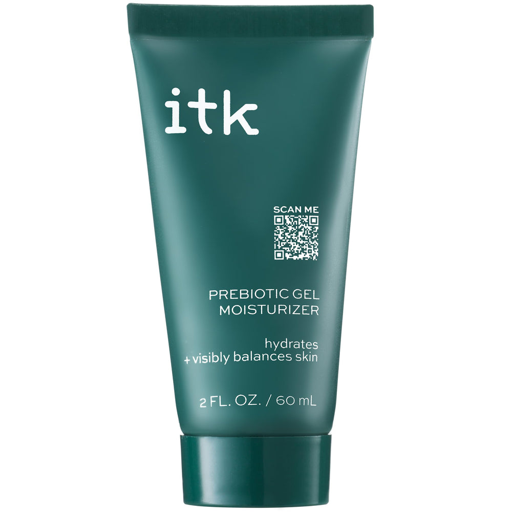 ITK Skincare gel prebiótico para piel grasa controla brillos