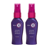 It's a 10 Haircare Milagro sin enjuague, botella 2 oz, peinado rápido.