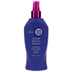 It's a 10 Haircare Miracle Leave-In bottle-pour for smooth, frizz-free styling.