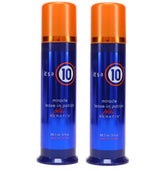 It's a 10 Miracle Leave-In Potion Plus Keratin bottle front with frizz control and daily moisture.