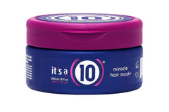 It's A 10 Miracle Hair Mask 8oz bottle promotes detangling and moisture.
