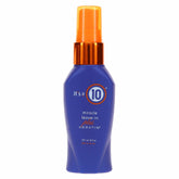 Its A 10 Miracle Leave-In Plus Keratin, botella elegante para peinar y proteger el cabello.