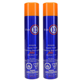 Its A 10 Miracle Super Hold keratin spray two-pack hero demonstrates long lasting hold
