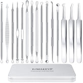 IUMAKEVP pimple popper toolkit with metal case for safe, organized storage and travel.