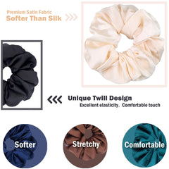 IVARYSS Satin texture close-up shows silky finish ideal for gentle hair care.