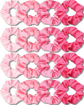 IVARYSS coleteros satinados en tonos rosados, conjunto de 16 para uso diario y estilo.