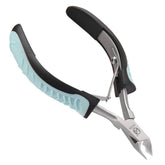 IVON cuticle trimmer with non-slip handle for secure grip in wet or dry hands