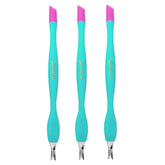 IVON cuticle trimmer with rubber tip close-up for gentle nail bed care
