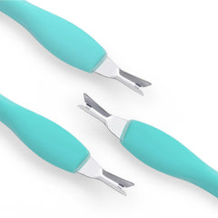 IVON cuticle trimmer fork for precise removal of dry skin around cuticles